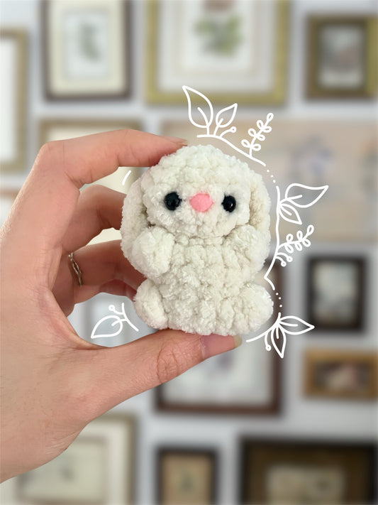 No Sew Mini Bunny Pattern
