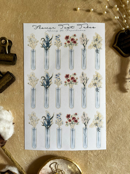 Flower Test Tubes